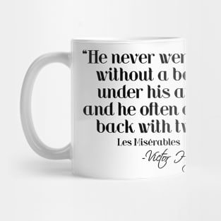 Never went without a book - Victor Hugo Mug